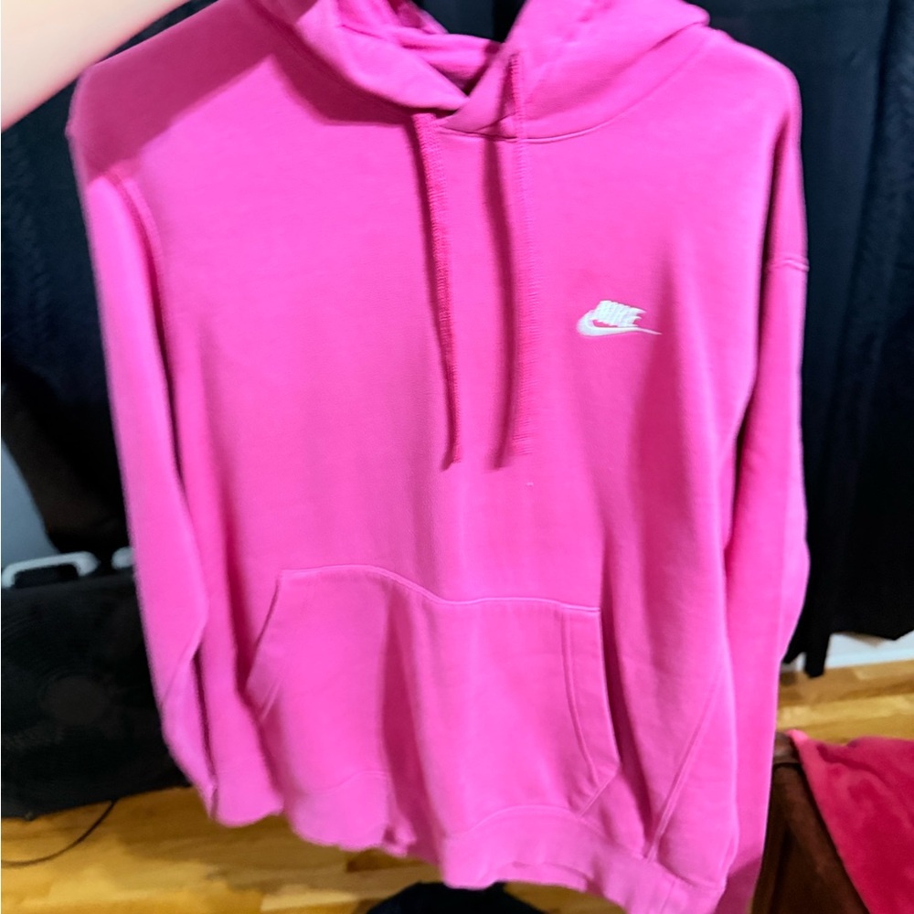 Nike Women's Vibrant Pink Hoodie